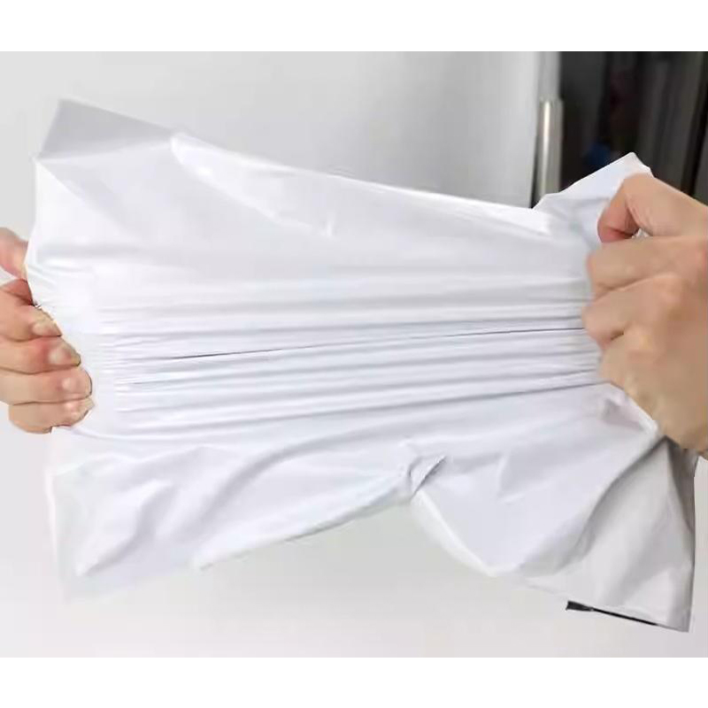 White Packaging Bags, Waterproof Courier Bags, E-Commerce Logistics Special Packaging Bags, Thickened Semi-New Material Courier Bags Can Be Customized
