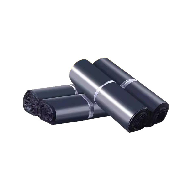 Black Courier Bag Waterproof Logistics E-Commerce Package Packaging Delivery Bag Whole Bag Plastic Packaging Bag Wholesale Customization